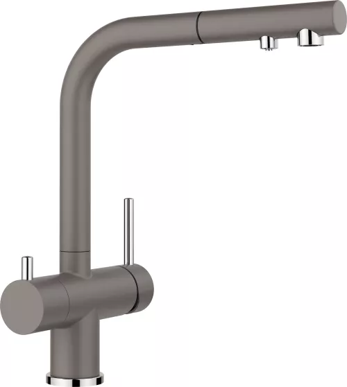 BLANCO FONTAS-S II Silgranit-Look wulkaniczny szary