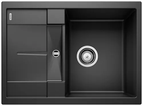 BLANCO METRA 45 S Compact Silgranit czarny odwracalny