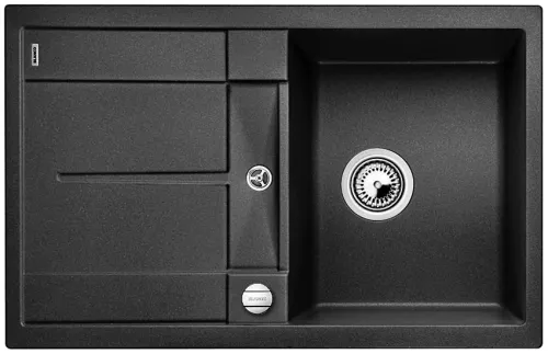 BLANCO METRA 45 S Silgranit antracyt odwracalny, korek auto.
