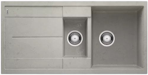 BLANCO METRA 6 S Silgranit PuraDur Beton Style odwracalny