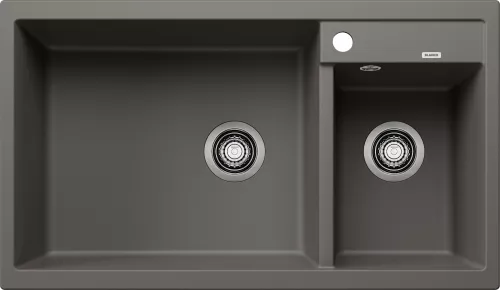 BLANCO METRA 9 Silgranit wulkaniczny szary lewa