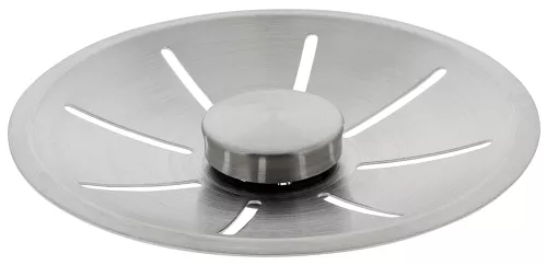 BLANCO Nakładka korka InFino Antisplash d=114,5, stal nierdzewna