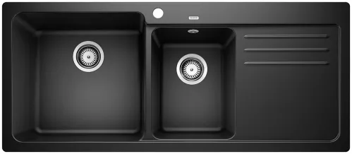 BLANCO NAYA 8 S Silgranit czarny lewa