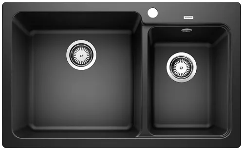 BLANCO NAYA 8 Silgranit czarny lewa