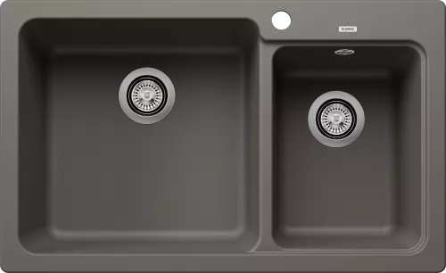 BLANCO NAYA 8 Silgranit wulkaniczny szary lewa