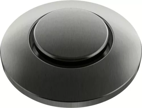 BLANCO Ozdobna nakładka na wyłącznik pneumatyczny satin dark steel