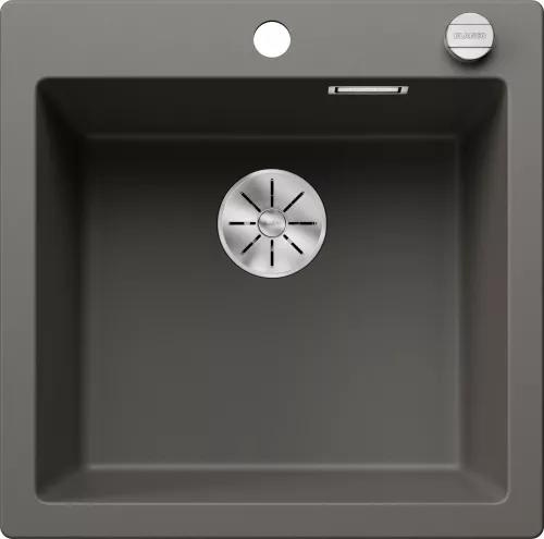 BLANCO PLEON 5 Silgranit wulkaniczny szary, korek auto., InFino