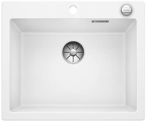 BLANCO PLEON 6 Silgranit biały, korek auto., InFino