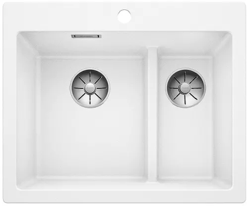 BLANCO PLEON 6 Split Silgranit biały, InFino