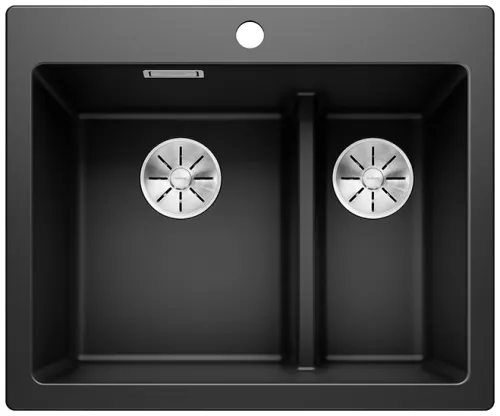 BLANCO PLEON 6 Split Silgranit czarny, lewa, InFino