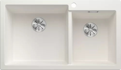 BLANCO PLEON 9 Silgranit biały lewa, InFino