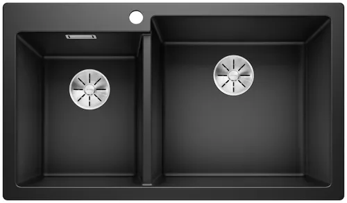 BLANCO PLEON 9 Silgranit czarny, InFino