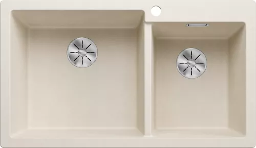 BLANCO PLEON 9 Silgranit delikatny biały lewa, InFino