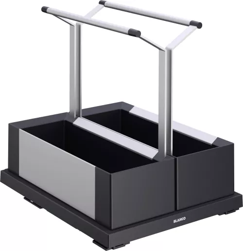 BLANCO Przenośny zestaw koszy do przechowywania 40 (2 x 20)