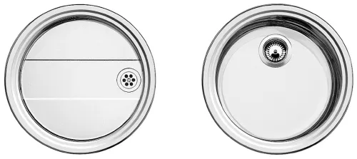 BLANCO RONDOSET stal szczotkowana