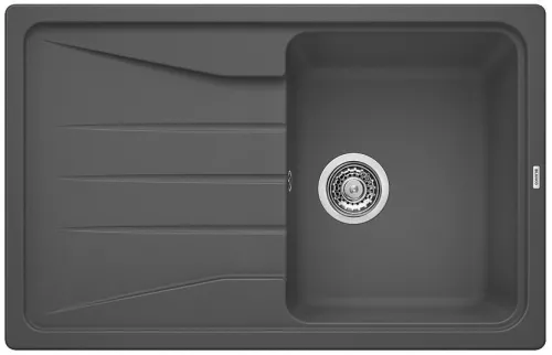 BLANCO SONA 45 S Silgranit szarość skały odwracalny