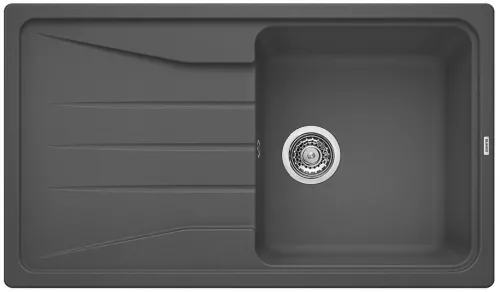 BLANCO SONA 5 S Silgranit szarość skały odwracalny