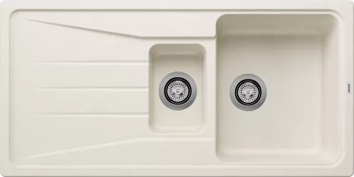BLANCO SONA 6 S Silgranit delikatny biały odwracalny