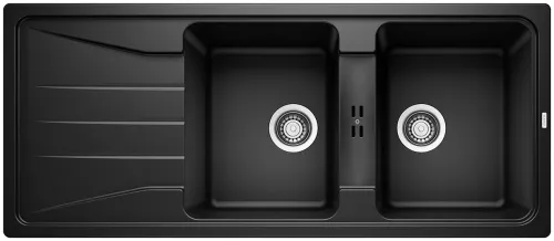 BLANCO SONA 8 S Silgranit czarny odwracalny