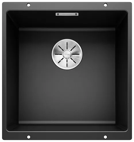 BLANCO SUBLINE 400-U Silgranit czarny, InFino