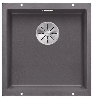 BLANCO SUBLINE 400-U Silgranit szarość skały, InFino