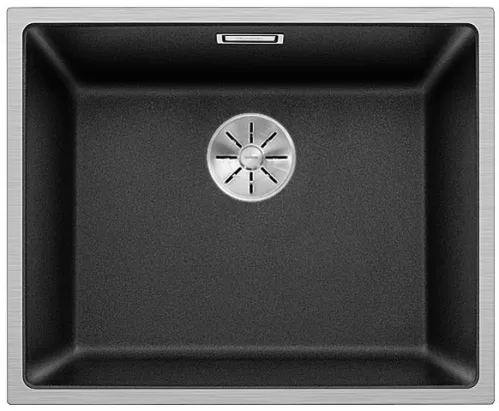 BLANCO SUBLINE 500-IF SteelFrame Silgranit antracyt, InFino