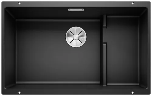 BLANCO SUBLINE 700-U Level Silgranit czarny, InFino