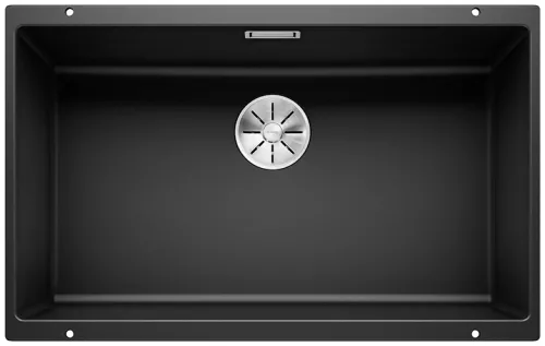 BLANCO SUBLINE 700-U Silgranit czarny, InFino