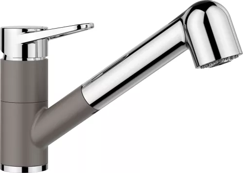 BLANCO WEGA-S II Silgranit-Look wulkaniczny szary/chrom