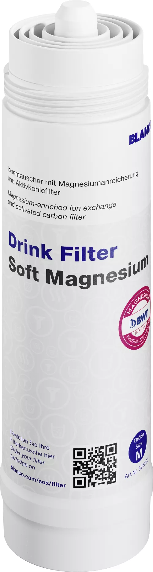 BLANCO wkład do baterii filtrujący Soft M z magnezem