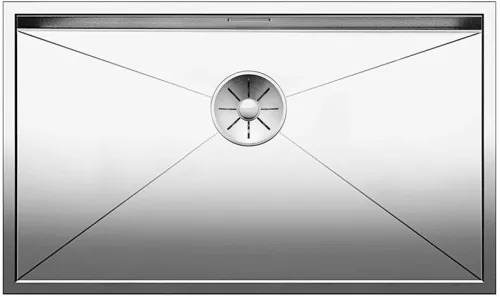 BLANCO ZEROX 700-U stal polerowana, InFino