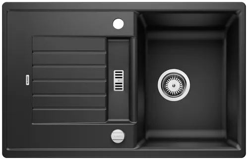 BLANCO ZIA 45 S Silgranit czarny odwracalny, korek auto.