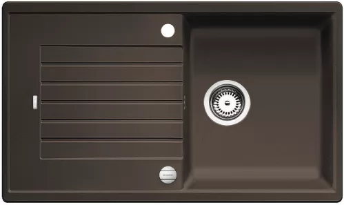 BLANCO ZIA 5 S Silgranit kawowy odwracalny, korek auto.