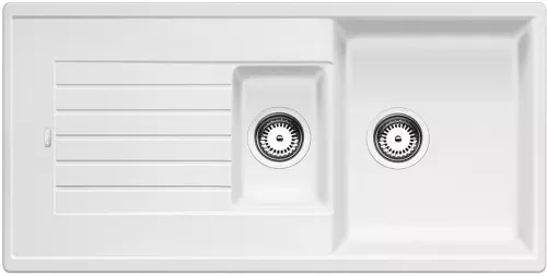 BLANCO ZIA 6 S Silgranit biały odwracalny