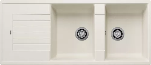 BLANCO ZIA 8 S Silgranit delikatny biały odwracalny