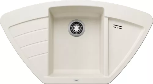 BLANCO ZIA 9 E Silgranit delikatny biały narożny