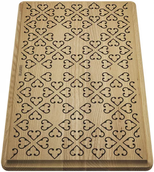 BLANCO Deska drewniana jesion z ornamentem, 465x285, [FARON XL 6 S]