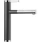 BLANCO LINEE-S Silgranit-Look antracyt/chrom