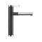 BLANCO LINEE-S Silgranit-Look czarny/chrom