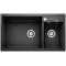 BLANCO METRA 9 Silgranit czarny lewa