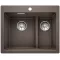 BLANCO PLEON 6 Split Silgranit kawowy, InFino